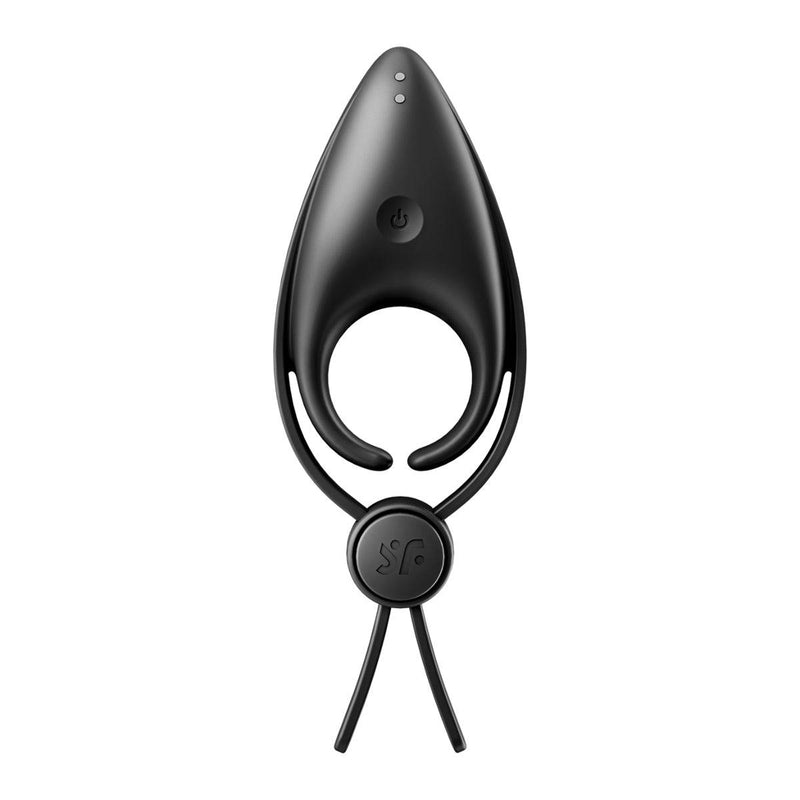 Load image into Gallery viewer, Satisfyer Sniper Vibrating Cock Ring Black
