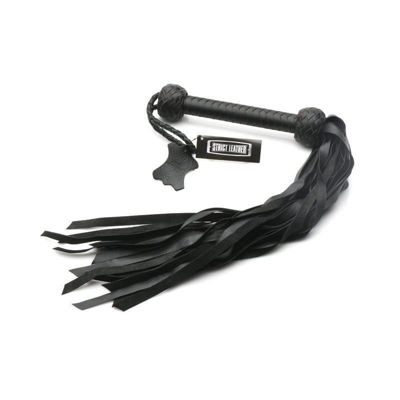 Load image into Gallery viewer, Strict Leather Premium Deerskin Flogger Black
