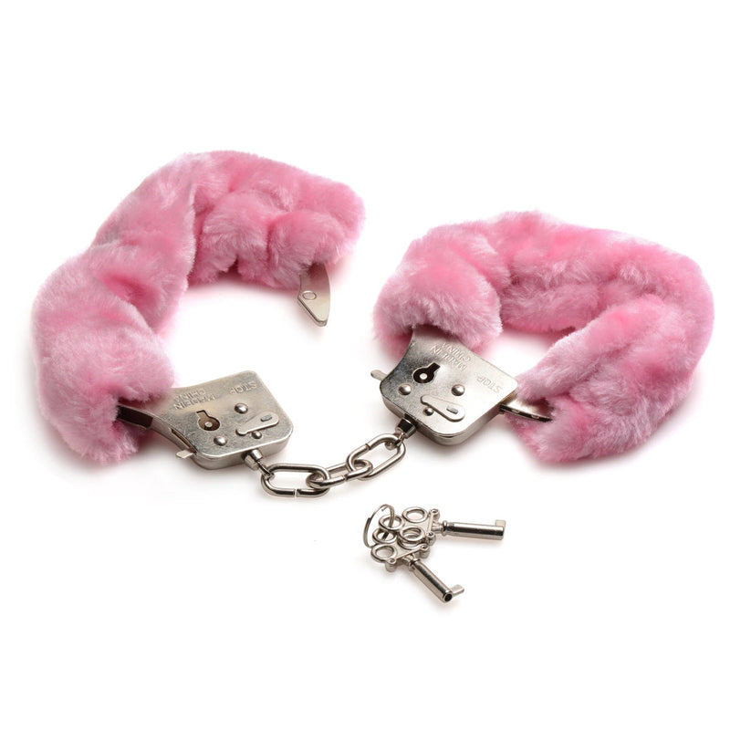 Load image into Gallery viewer, Frisky Fur Handcuffs Pink
