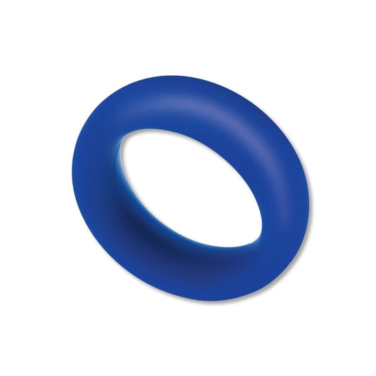 Zolo Extra Thick Silicone Cock Ring Blue