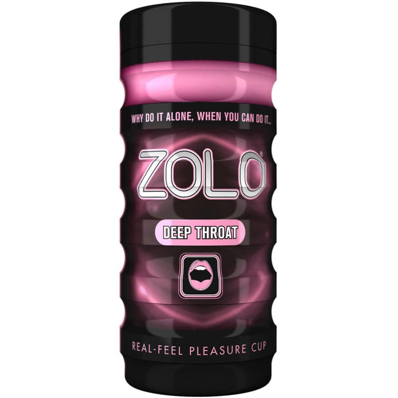 Load image into Gallery viewer, Zolo Deep Throat Cup Masturbator Pink
