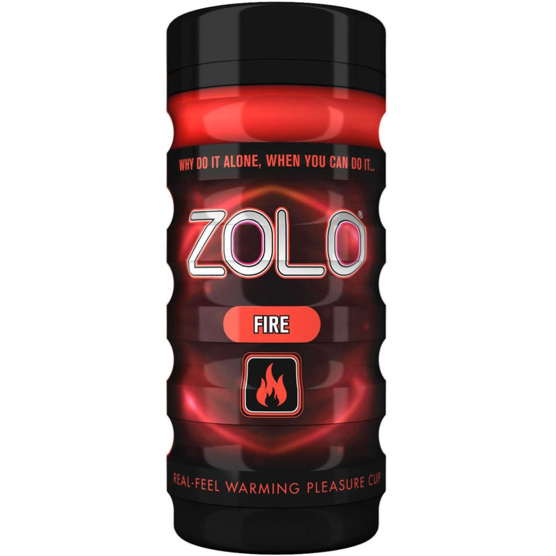 Load image into Gallery viewer, Zolo Fire Cup Masturbator Red
