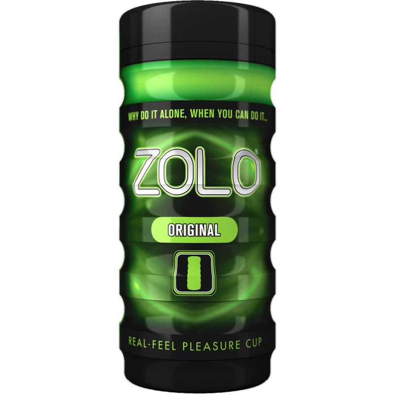 Load image into Gallery viewer, Zolo Original Cup Masturbator Green
