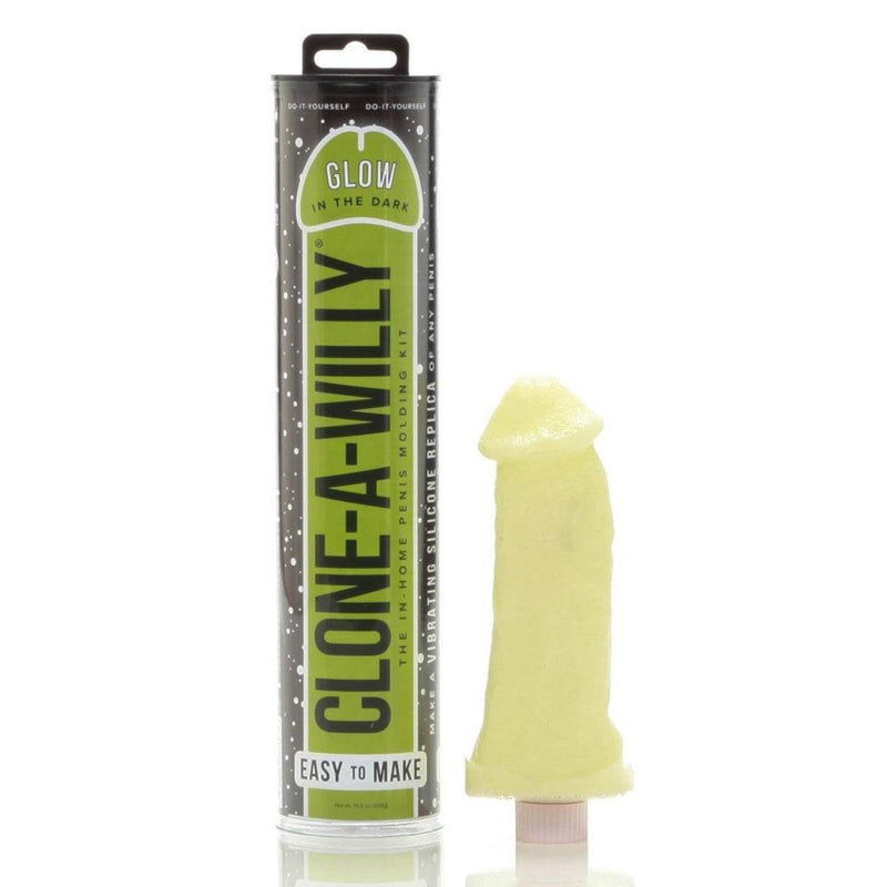 Load image into Gallery viewer, Clone A Willy Penis Moulding Kit Glow In The Dark Green - Simply Pleasure
