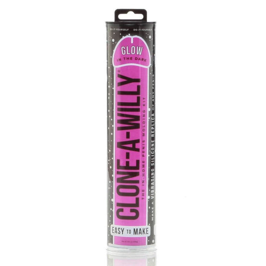 Clone A Willy Penis Moulding Kit Glow In The Dark Hot Pink - Simply Pleasure