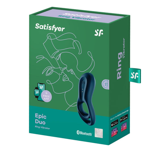 Satisfyer Epic Duo Vibrating Cock Ring