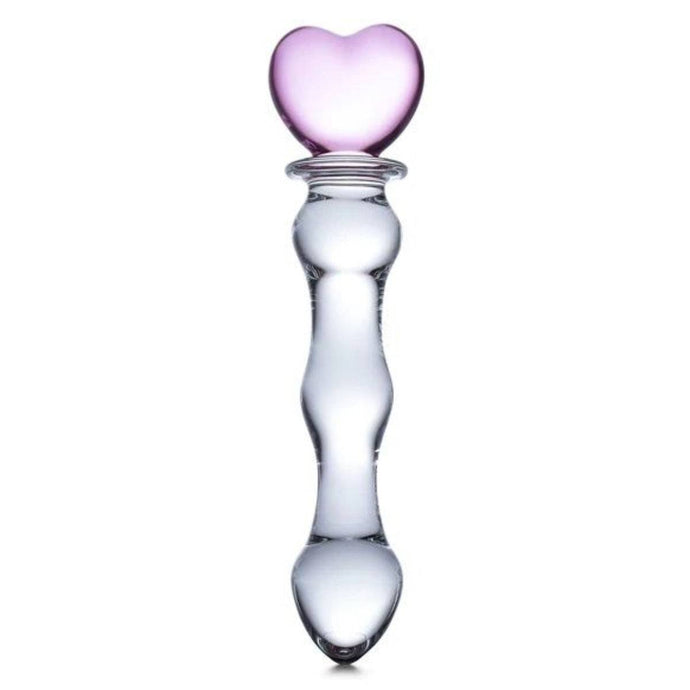 Glas Sweetheart Dildo Pink Clear 8 Inch  - Prowler UK - Gay Sex Toys