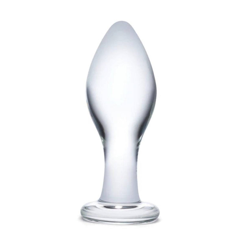 Load image into Gallery viewer, Glas Classic Butt Plug Clear 4 Inch - Simply Pleasure
