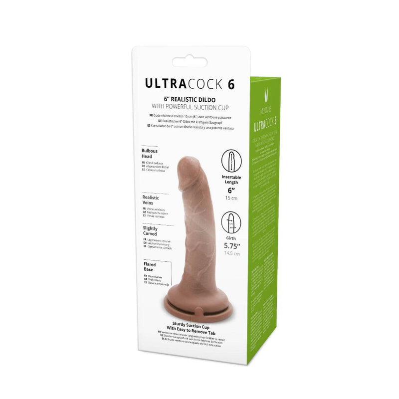 Load image into Gallery viewer, Me You Us Ultra Cock Caramel Realistic Dildo 6 Inch - Simply Pleasure
