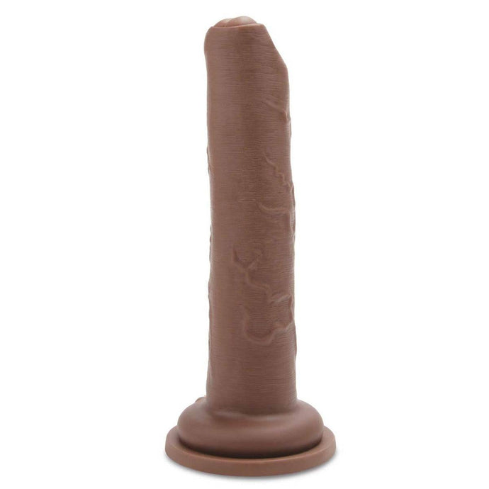 Me You Us Uncut Ultra Cock Caramel Realistic Dildo 8 Inch - Simply Pleasure