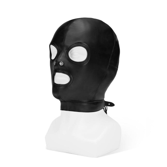 Me You Us Black Hood With Eyes Nose Mouth  - Prowler UK - Gay Sex Toys
